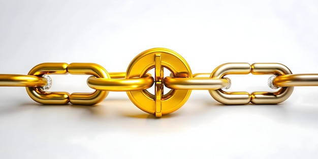 3d ai blockchain dollar flow concept secure efficient financial transactions with blockchain and