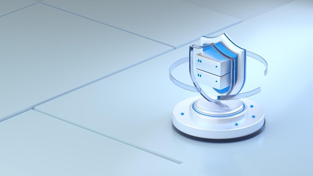 3D background of host security device management