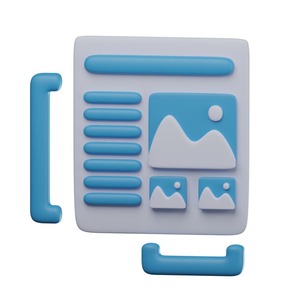 3D Layout Illustration