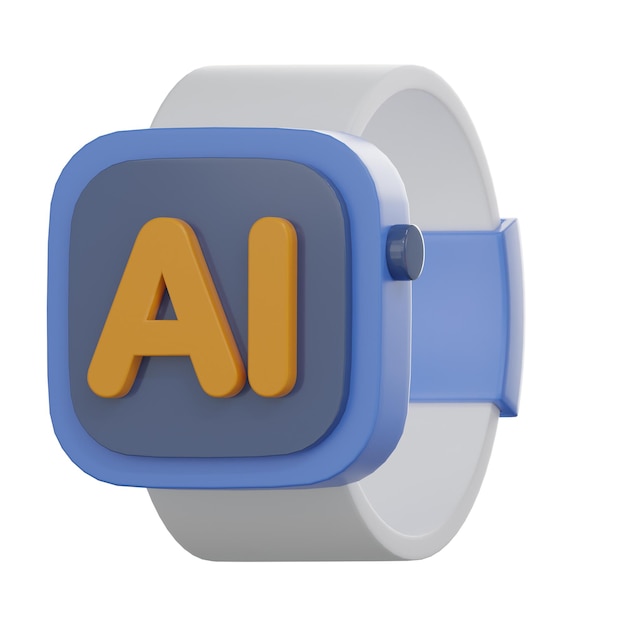3d Robot chatbot AI support in technology and business concept