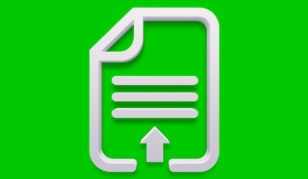 3d submit icon