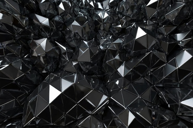 a black and white photo of a diamond shaped cube