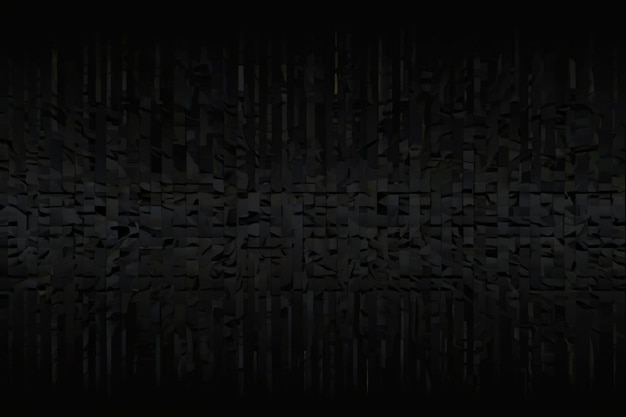 a black background with a pattern of text written in black