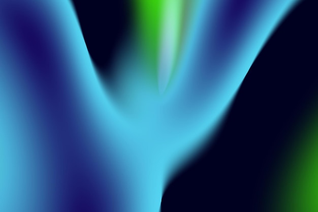 a blue and green abstract image of a letter x