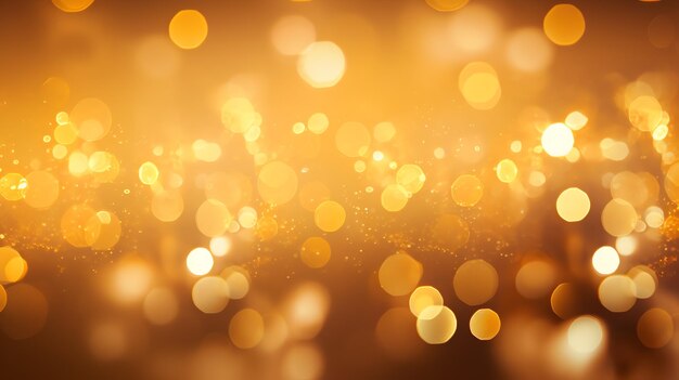 A blurry image of a yellow and orange light