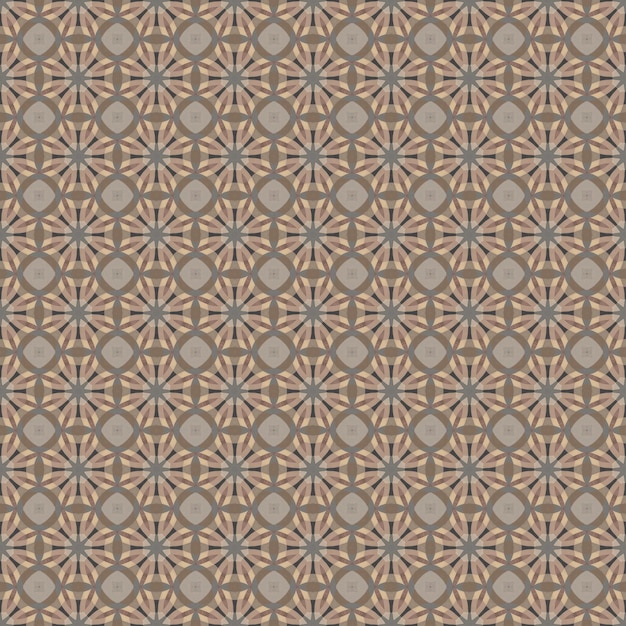 A brown and beige background with a floral pattern.