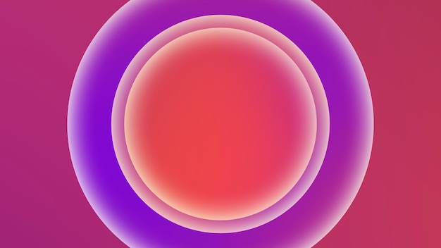 a circle with a red center and a red circle in the middle
