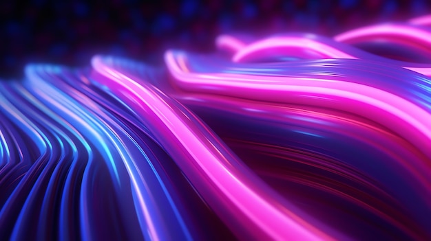 A close up of a colorful swirl