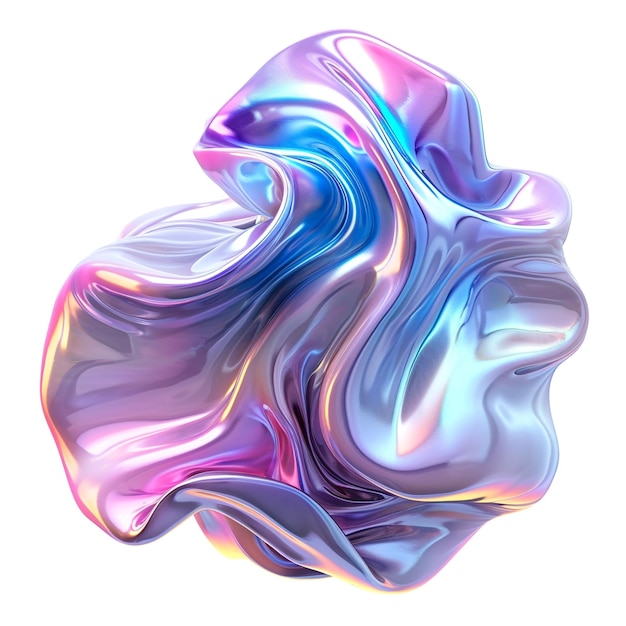 a colorful abstract image of a purple and blue swirl