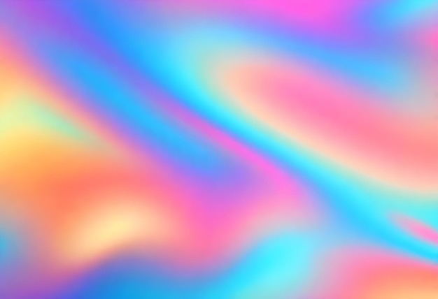 a computer screen with a rainbow pattern on it
