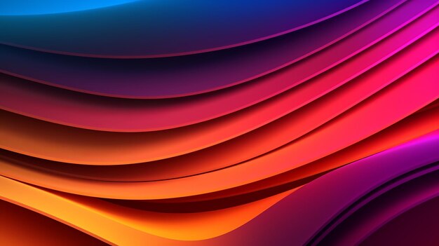 A digital artwork showcasing minimalistic abstract design with a simple gradient background combining clean lines and subtle color transitions for a visually pleasing composition Generative Ai