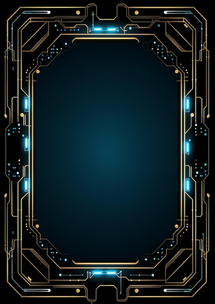 a frame with a blue background with a place for text and a frame with a blue background