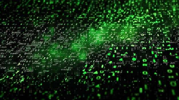 a green background with the text on it