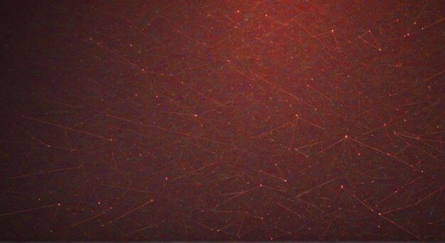 a night sky with stars and a red glow