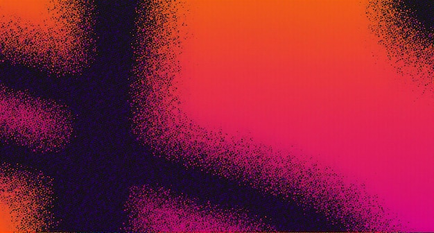 a painting of a pink and red background with a pink and orange background