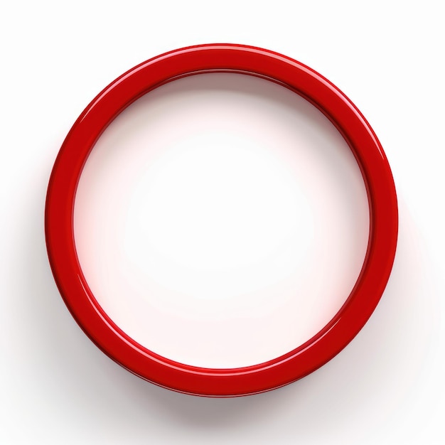 A perfect geometric circle filled with a vibrant Generative Ai