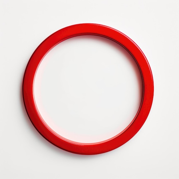 A perfect geometric circle filled with a vibrant Generative Ai