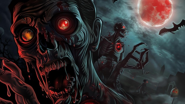 a poster for a movie called horror film