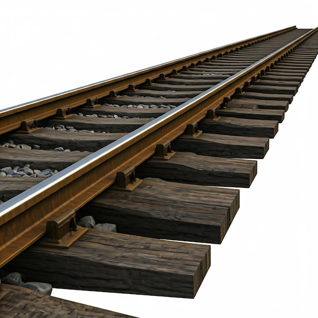 a railroad track with a sign that says quot wood quot on it