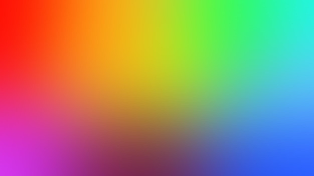a rainbow is shown in a colorful display.