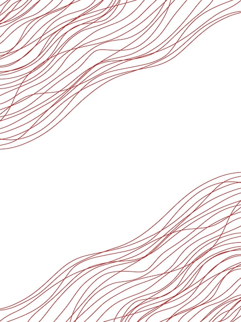 a red line with a purple line on it is printed on a white background