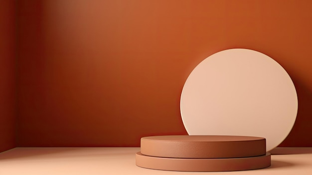 A round object with a white cover and a round lid