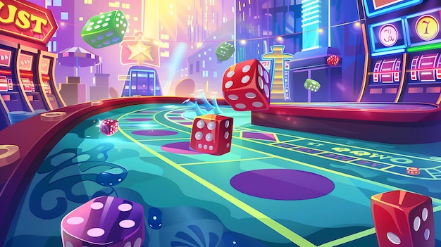 a screenshot of a game called dice