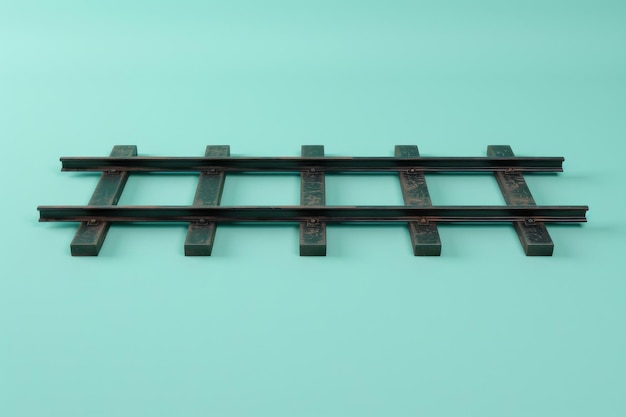 a train track is shown with the numbers 4 and 8
