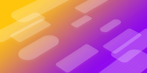 abstract background has stylish dotted lines and bright colors orange and purple backdrop