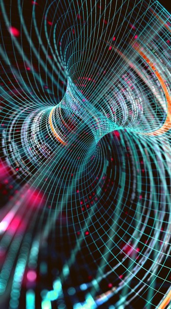 Abstract background of technology science and cloud computer