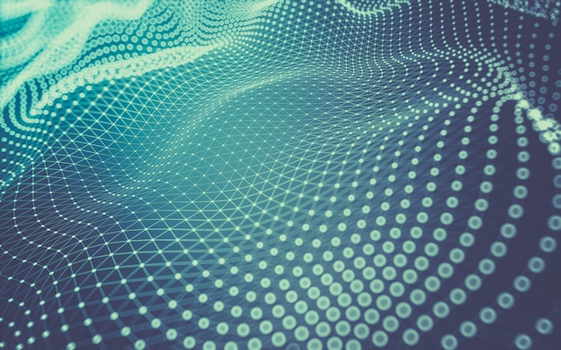 Abstract background with dots