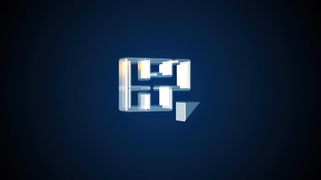 Abstract background with Real estate icon