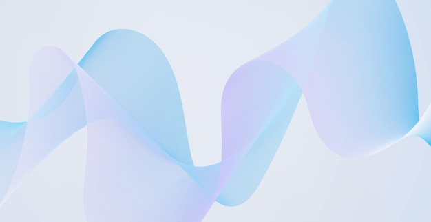 Abstract blue background with waves