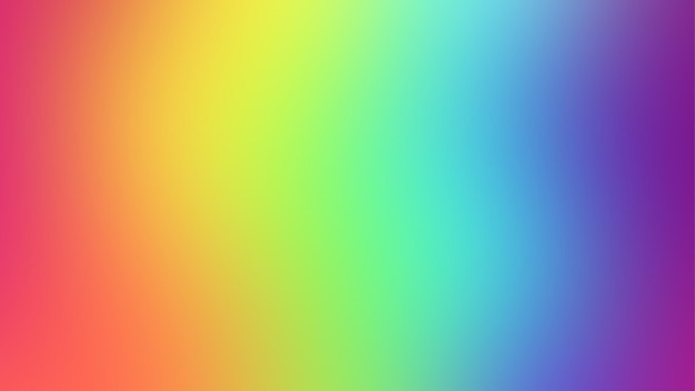 Abstract blurred gradient background in bright colors Gradient blurred colorful background