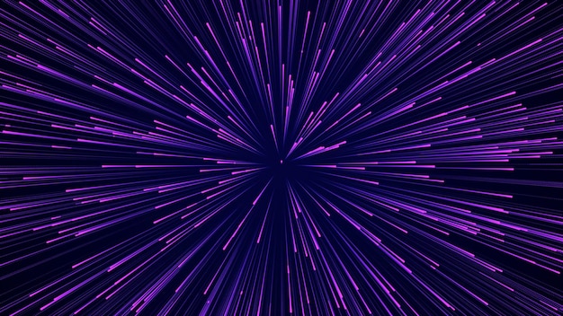 abstract circular speed background starburst dynamic lines pattern abstract data flow background 3d rendering