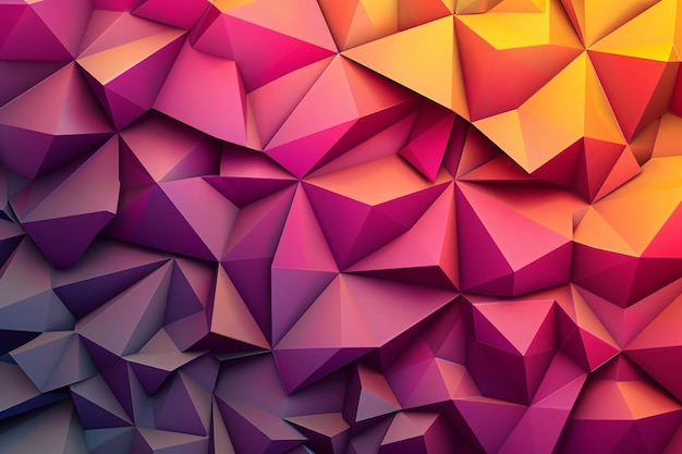Abstract colorful geometric background