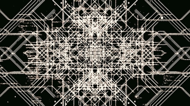 abstract d stripped pattern of many crossed white lines on a black background animation beautiful