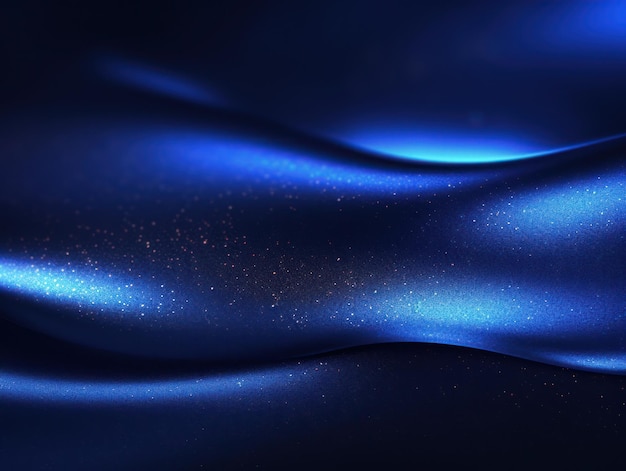 Abstract dark blue background Silk satin Navy blue color Elegant background with space for design Soft wavy folds