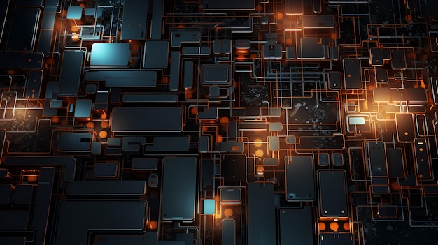 Abstract digital circuitry patterns with interconnected lines abstract digital circuitry patterns interconnected lines