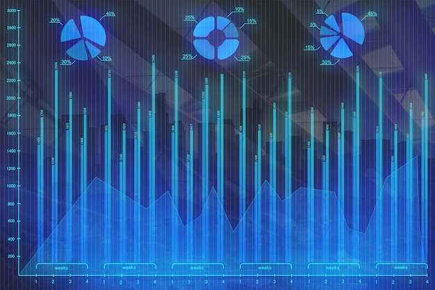 Abstract forex backdrop