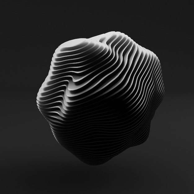 Abstract form illustration