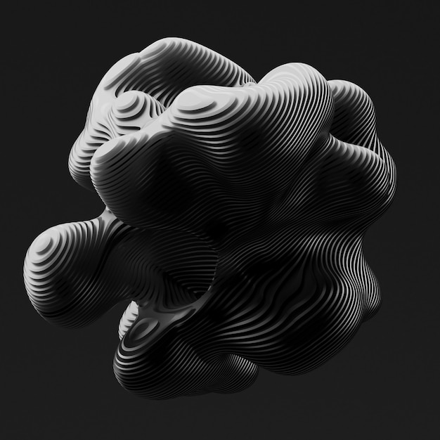 Abstract form illustration