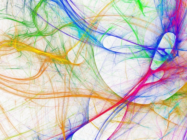 abstract fractal background 3d rendering
