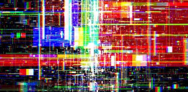 Abstract glitch background digital abstract colors