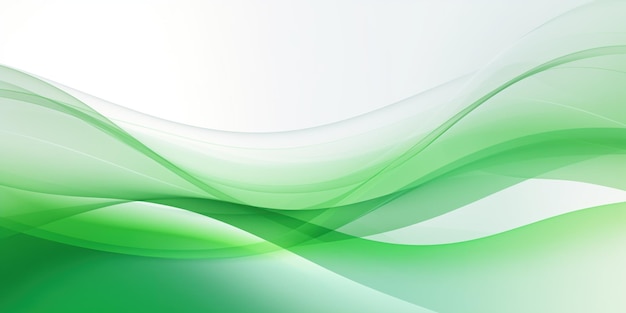 Abstract green and white gradient flow perfect for ecofriendly designs and web applications