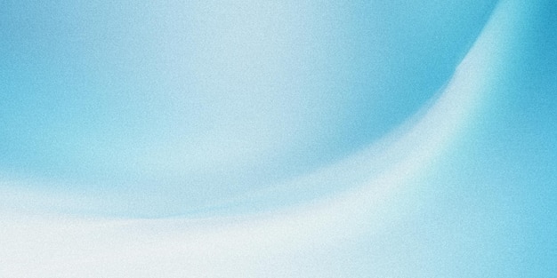 Abstract light blue background with soft gradient and flowing curved white highlights design element