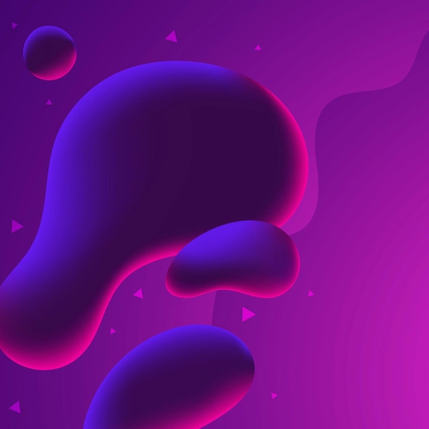Abstract liquid waving geometric gradient background with geometric shape Modern background