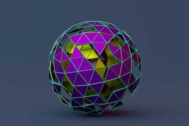 Abstract Minimalistic 3D Background 203