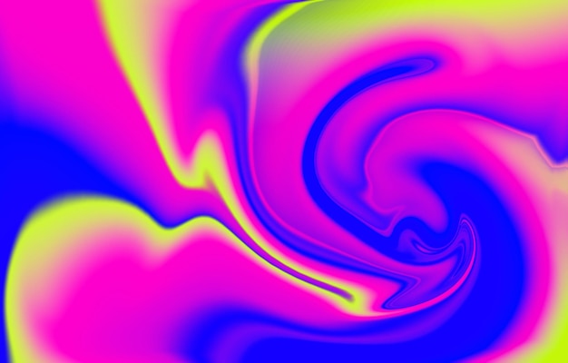 Abstract modern graphic element Dynamical colored forms and waves Gradient abstract banner