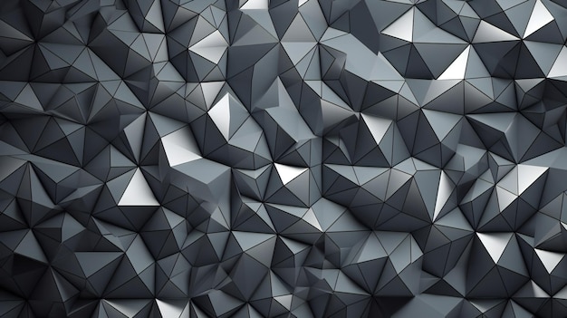 abstract of chaotic polygonal background futuristic polygonal design